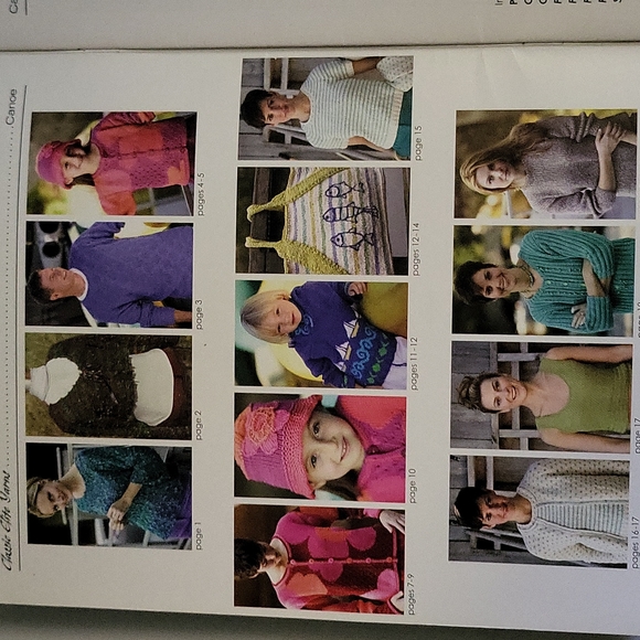 Canoe By Classic Elite Patterns 2005 Thirteen Handknitting Patterns - Picture 4 of 8